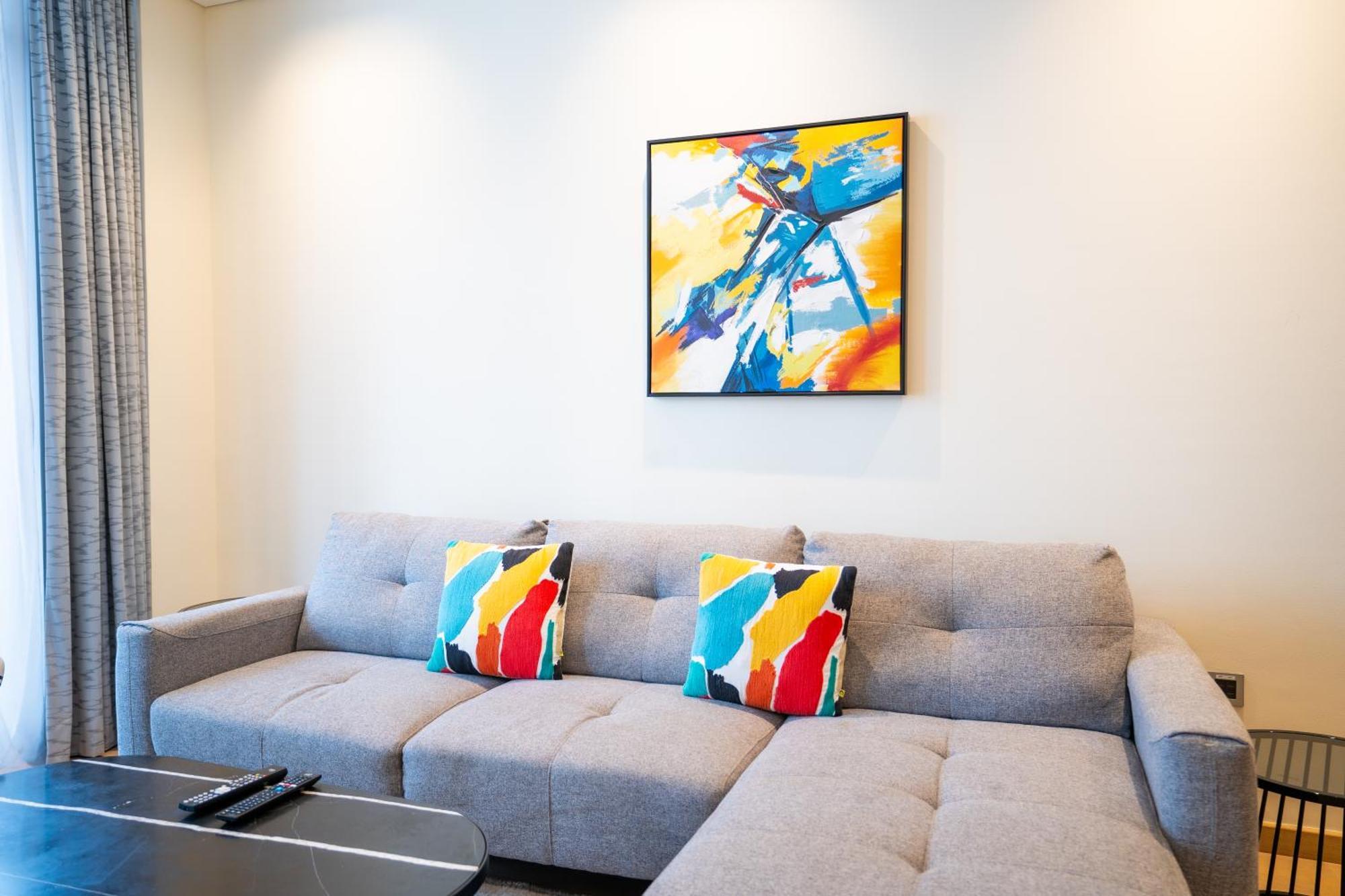Rh- Modern Comfort, Bright 1Br Near Dubai Mall, City Views Dış mekan fotoğraf